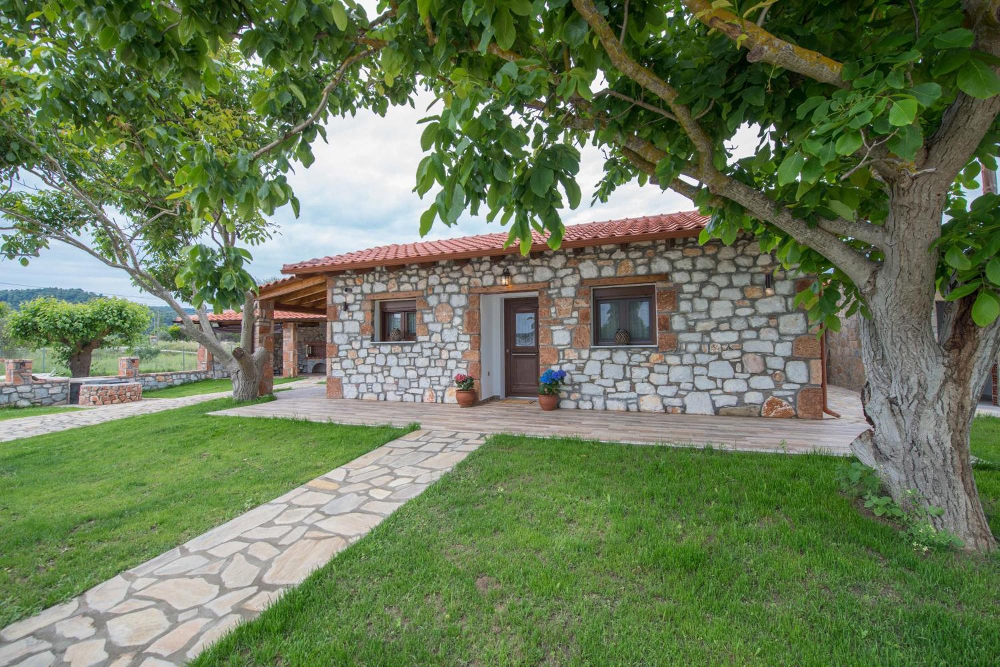 הוילה אורמוס פנגיאס Patiria House מראה חיצוני תמונה