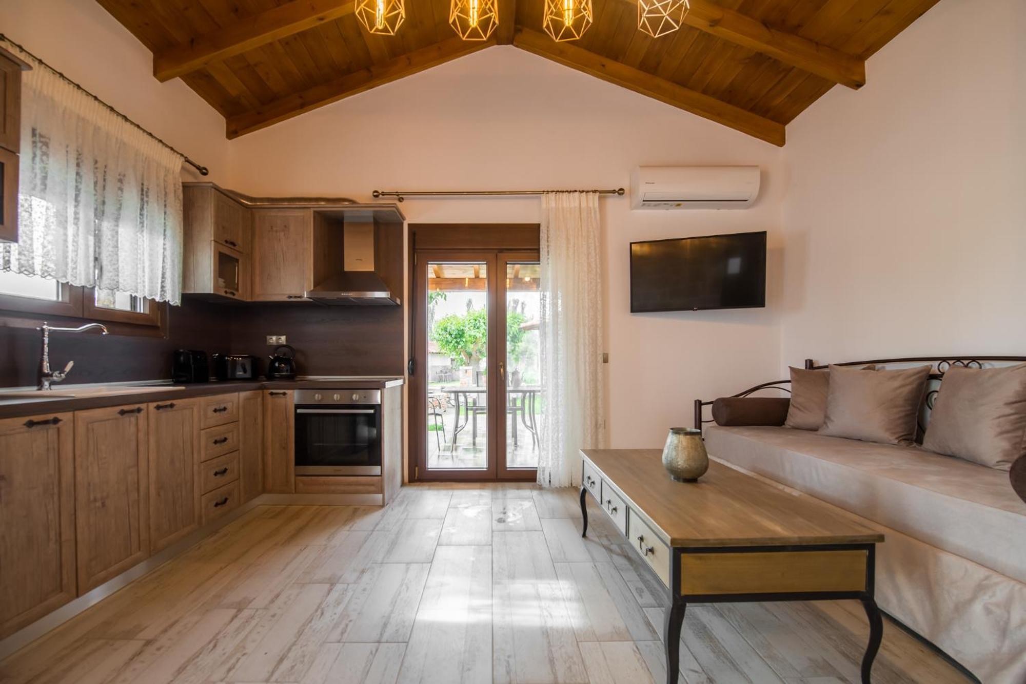 הוילה אורמוס פנגיאס Patiria House מראה חיצוני תמונה